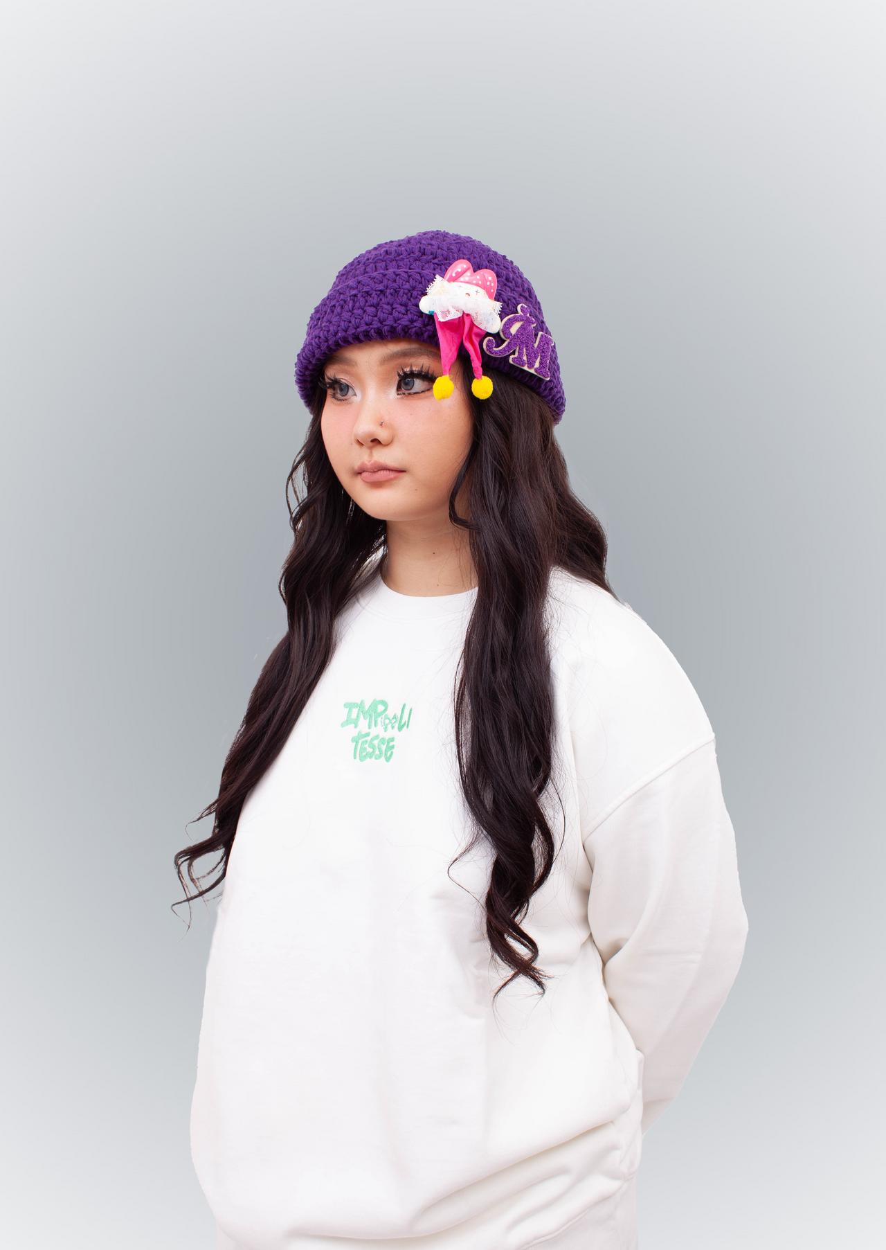 BONNET CLOWN VIOLET
