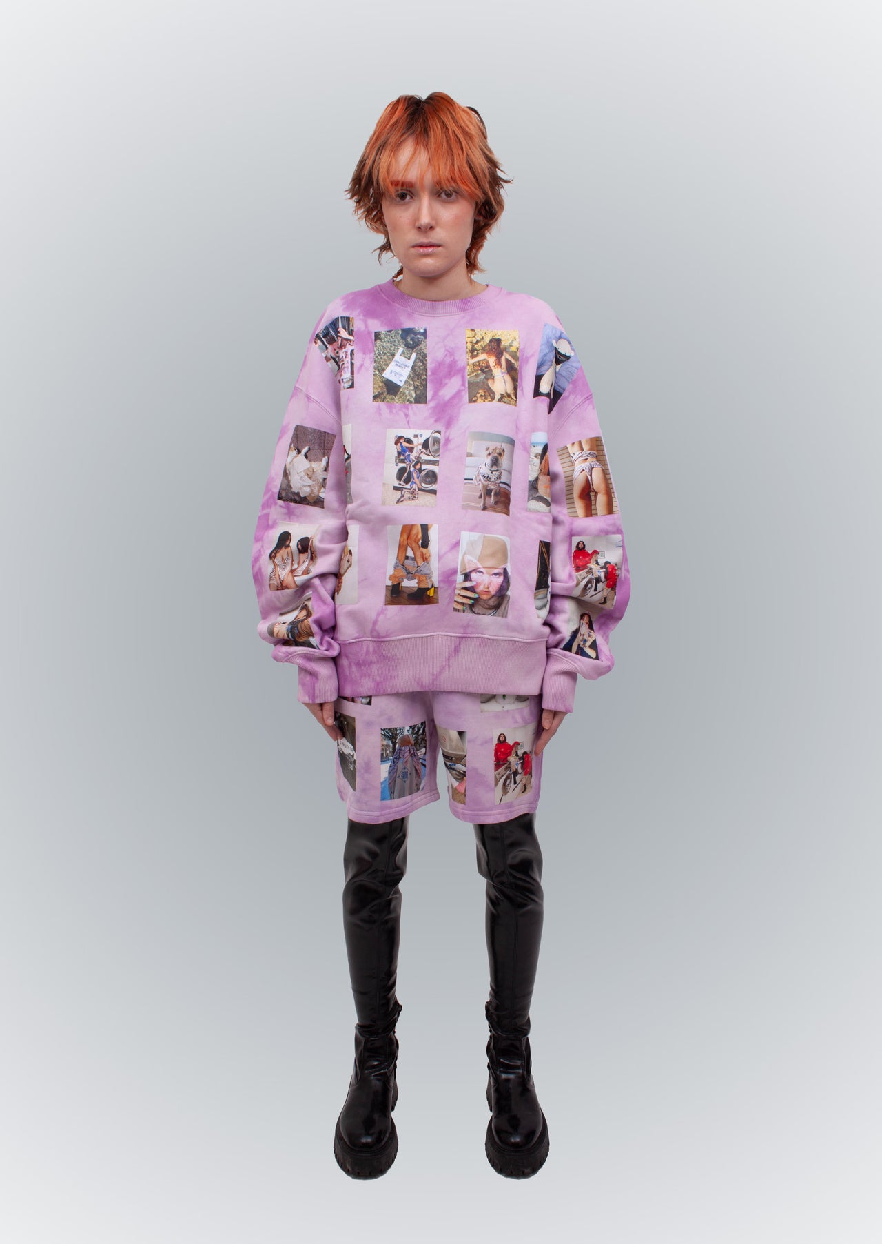 SWEATSHIRT PODIO ROSE