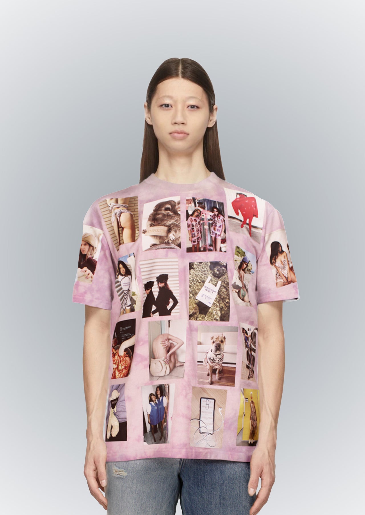 T-SHIRT PODIO ROSE