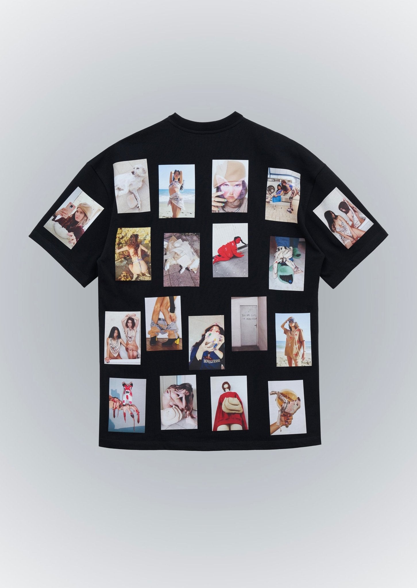 BLACK PODIO T-SHIRT - IMPOLITESSE